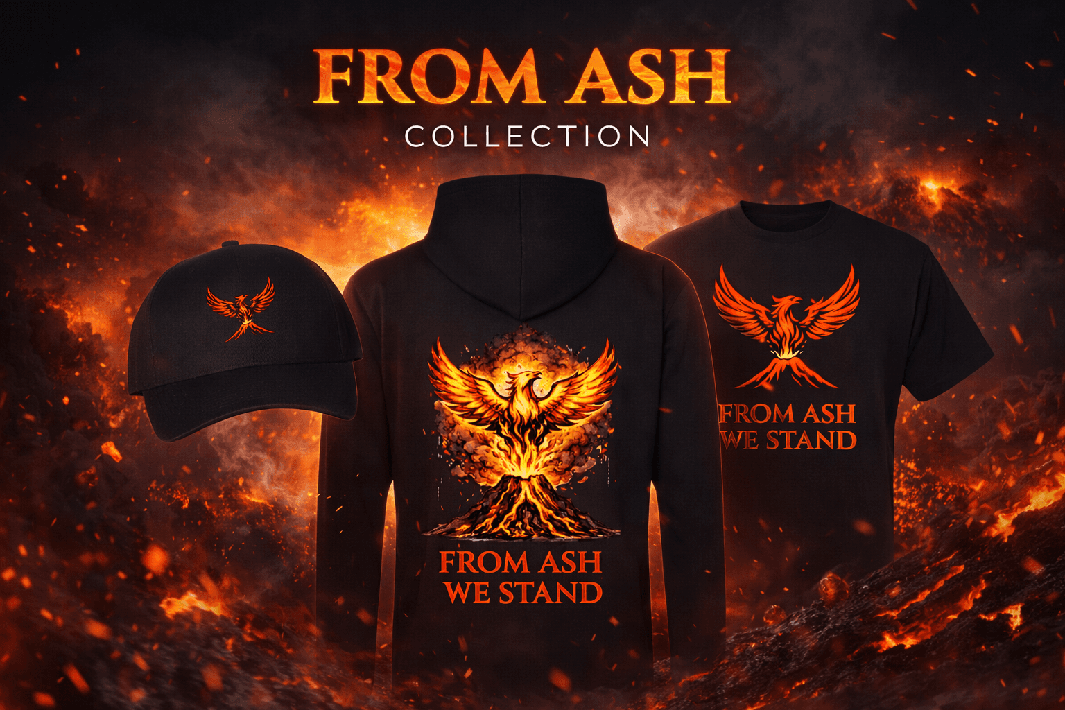 Featured collection – From Ash, We Stand